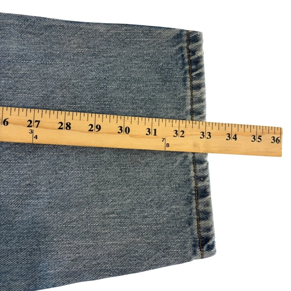 Levi's 560 Comfort Fit Relaxed Blue Jeans Mens 34x33 More Room in Seat Thighs